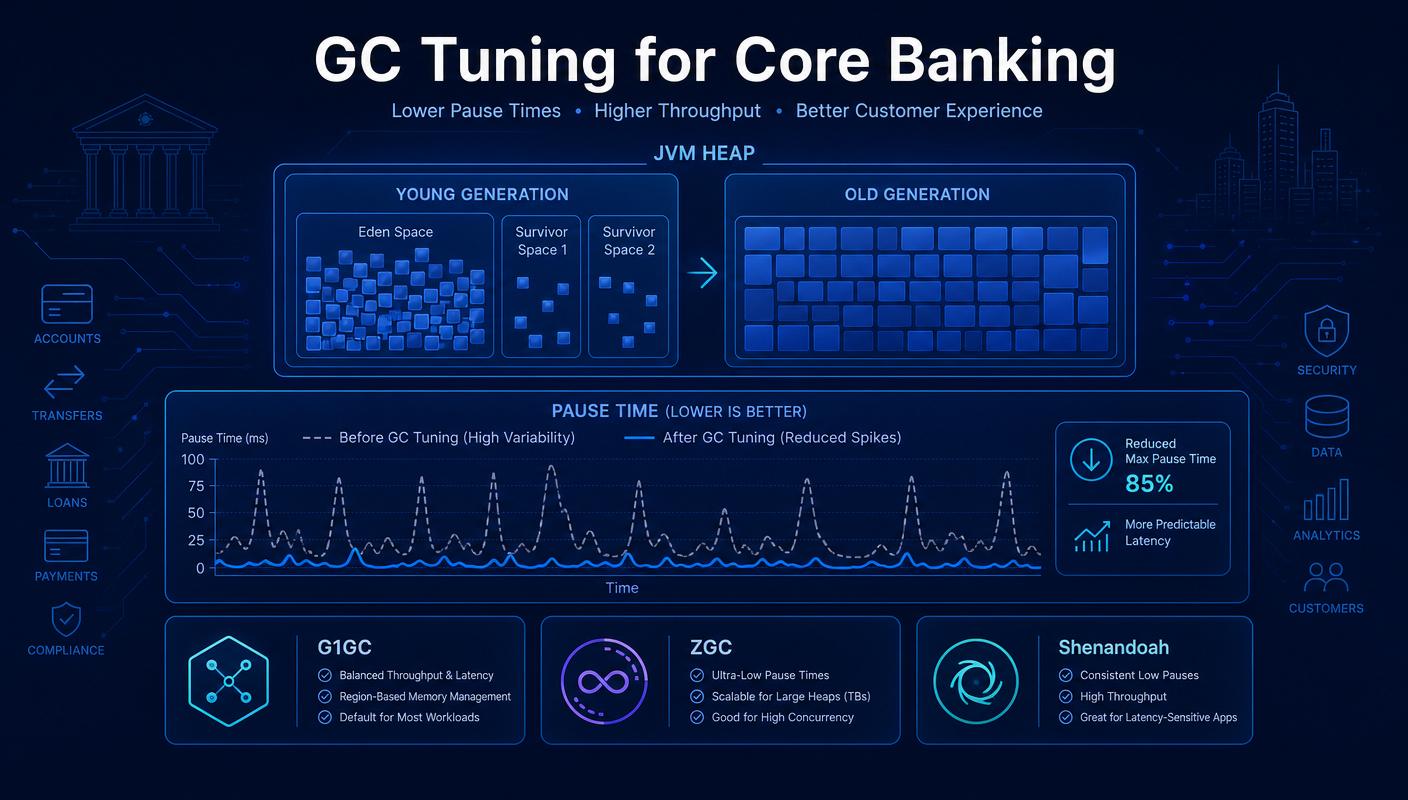 A Practical Guide to GC Tuning for Core Banking Java Workloads