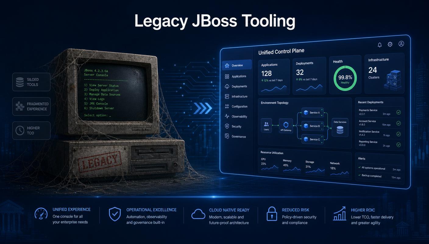 Why Legacy JBoss ON / RHQ Tools Are Holding Back BFSI Platform Teams