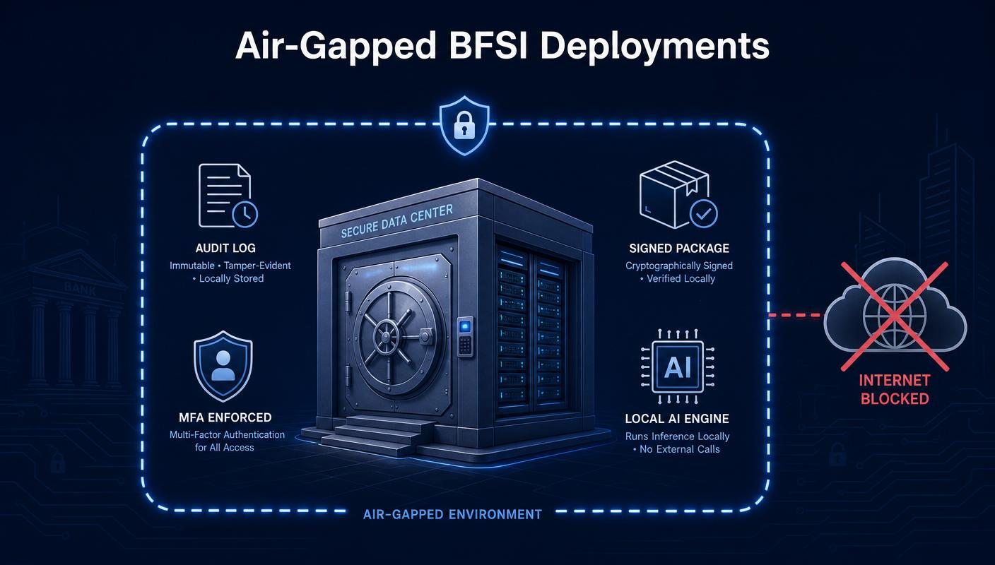 Air-Gapped Deployments: What BFSI Compliance Teams Need from JBoss Tooling
